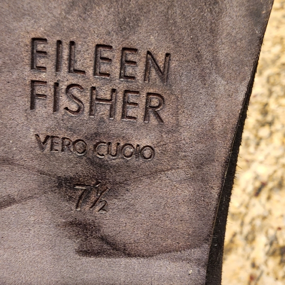 Eileen Fisher suede mule - Picture 3 of 3